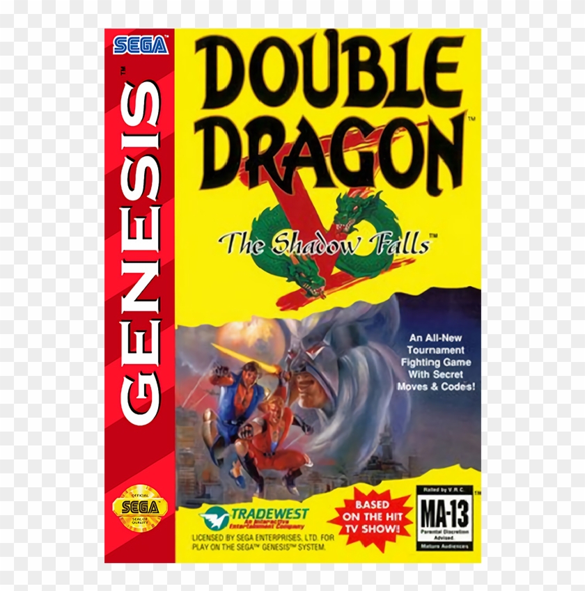 Accueil - Sega Genesis Double Dragon V Clipart