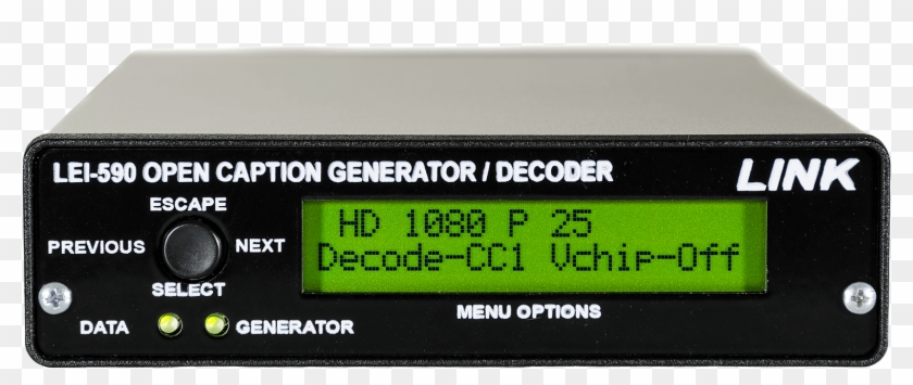 Front Panel Of The Lei-590 - Electronics Clipart