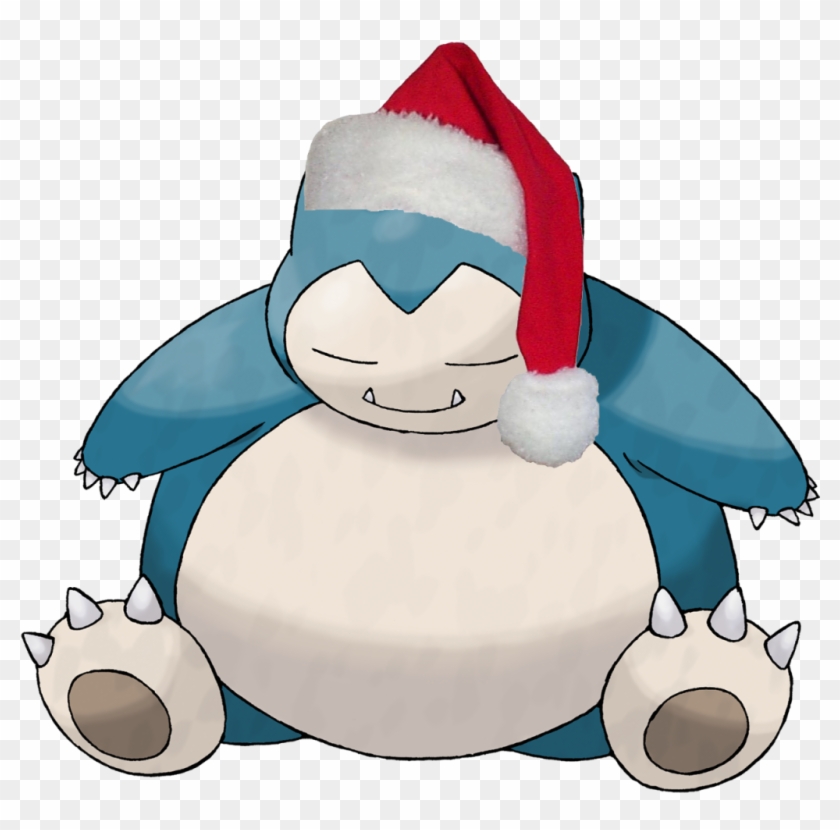Just Pop A Red Coat On Snorlax And You've Got Santa - Snorlax Pokemon Clipart #4953571