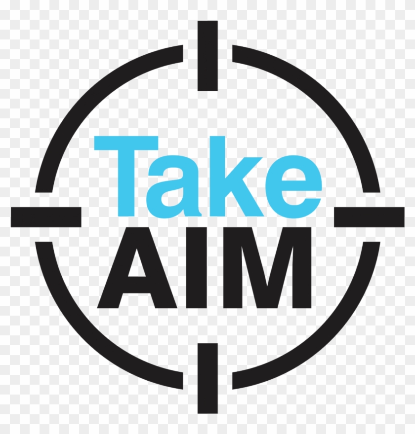 Take Aim Logo Square - Circle Clipart #4954037