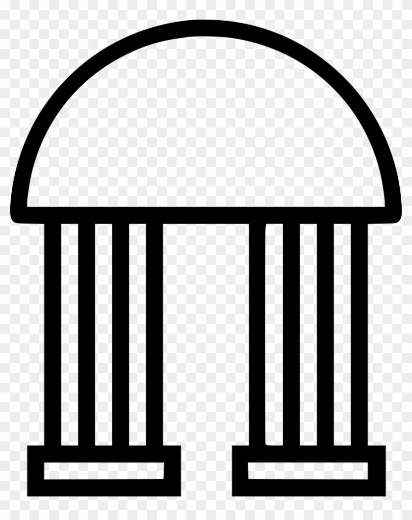 Pillar Gate Entrance Dome Comments - Gate Entrance Icon Clipart #4954072
