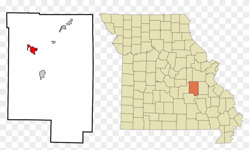 Cuba, Missouri - Salisbury Missouri On Map Clipart
