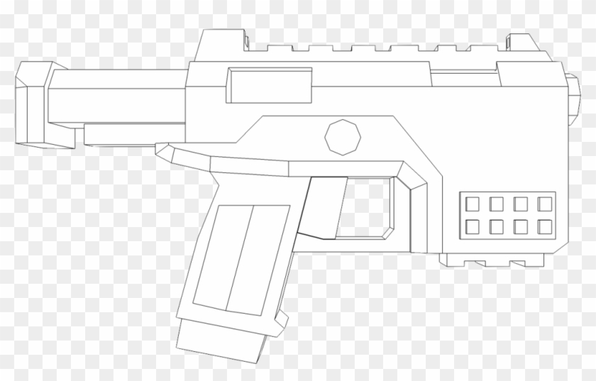 Heres A Zinger It Shoots Stuff Rely Fast Its The Kap - Handgun Clipart #4954570