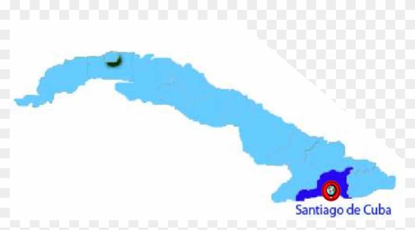 Ecosistema San Juan En Santiago De Cuba-cuba - Map Clipart #4954865