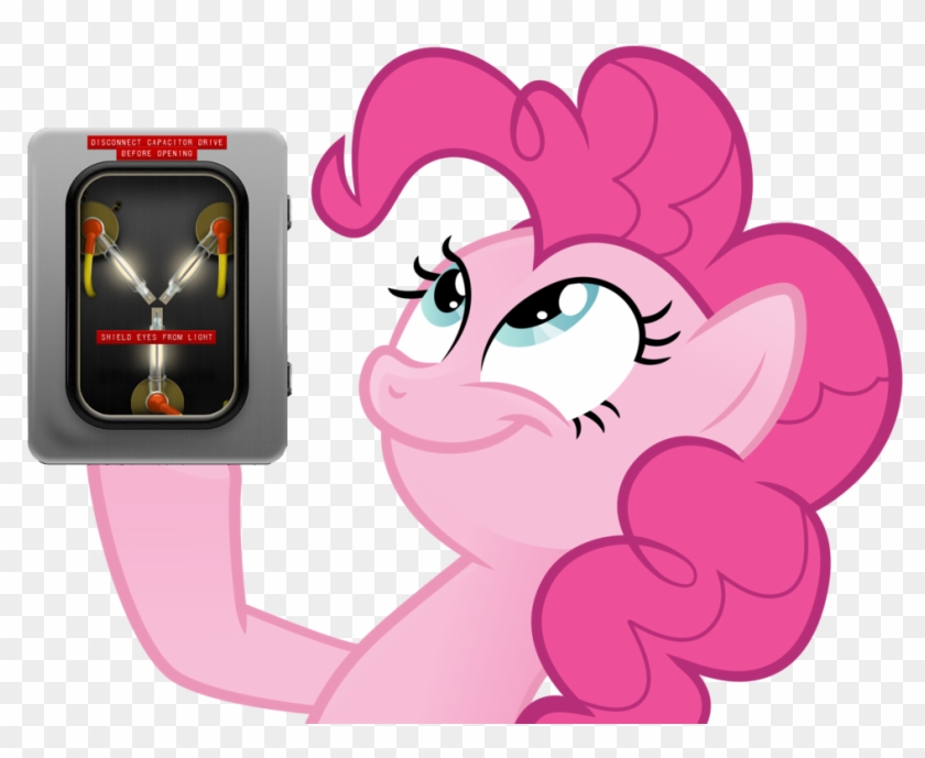 Back To The Future, Earth Pony, Female, Flux Capacitor, - Pinkie Pie Meme Face Clipart