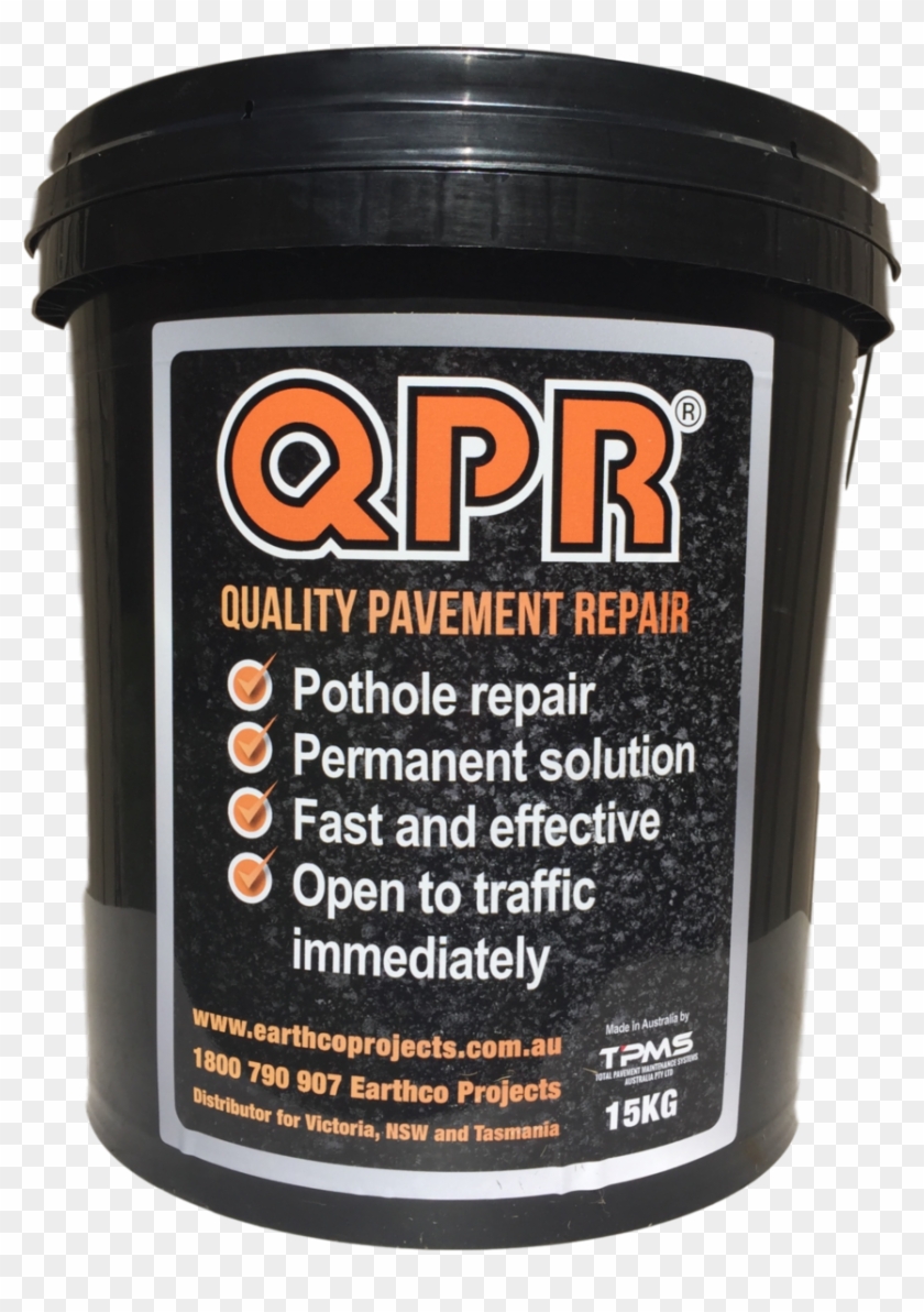 Qpr Easy To Use And Store, Permanent Pothole Repair - Leather Clipart #4955536