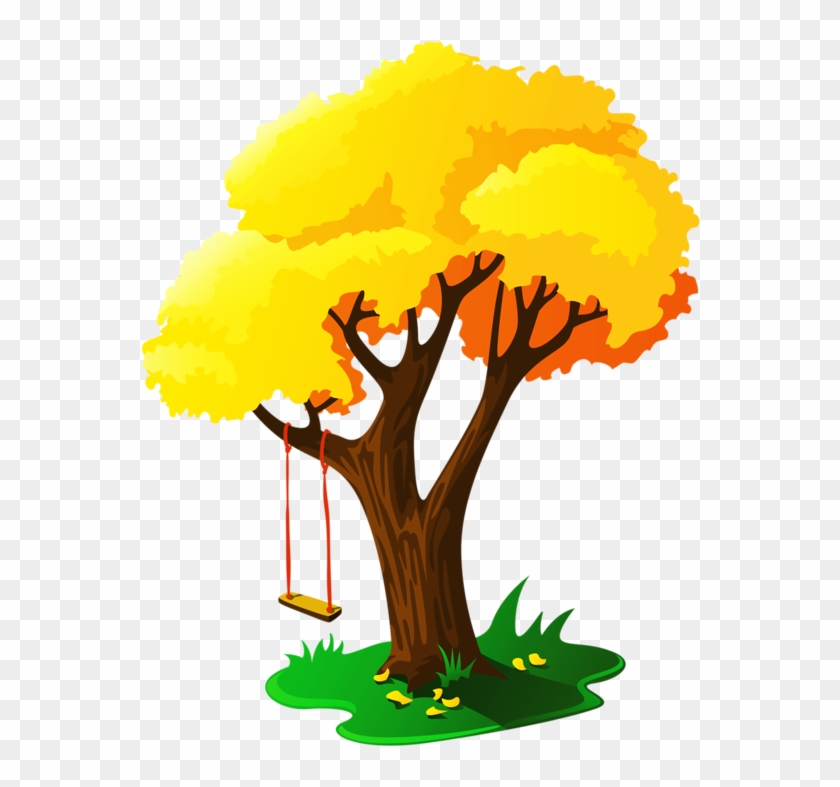 Фото, Автор Soloveika На Яндекс - Cartoon Fall Trees Png Clipart
