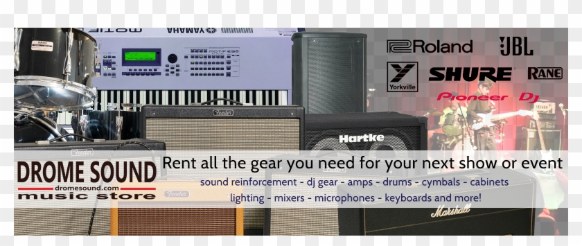 Drome Sound Music Store - Digital Synthesizer Clipart