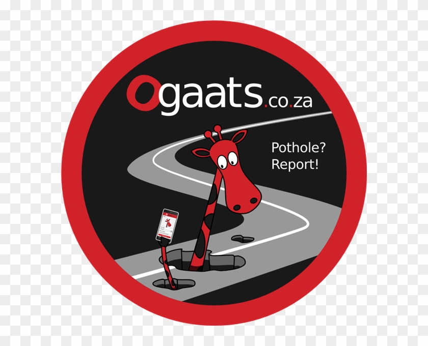 Report A Pothole In 30 Seconds - Circle Clipart