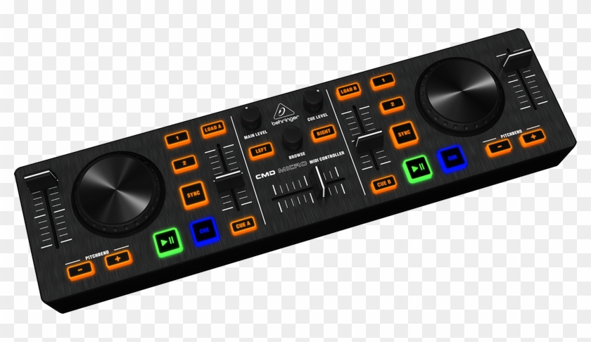 Cmd Micro -usb Dj Midi Controller - Electronics Clipart #4956115