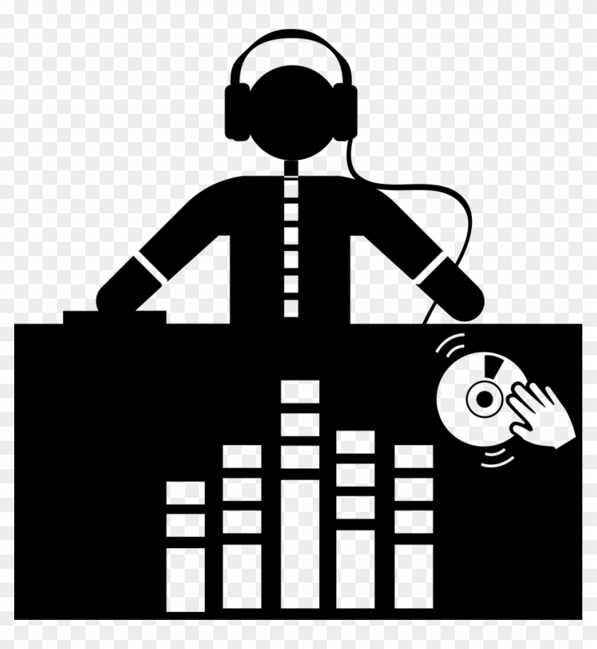Dj Mixing Music Comments - Imagenes De Dj Mezclando Clipart