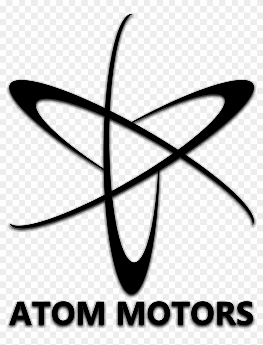 Atommotors Logo Png - Line Art Clipart #4956513