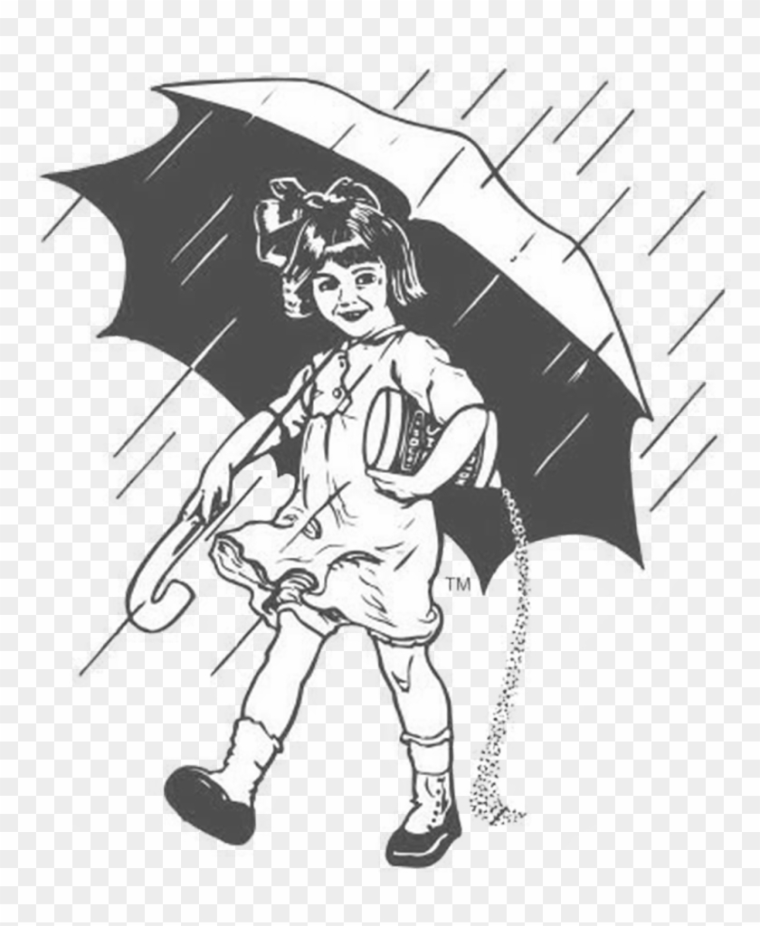 1922-1939 - Old Morton Salt Girl Clipart #4957213
