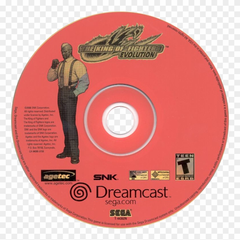 The King Of Fighters - Dreamcast Clipart #4957564