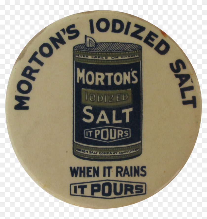 Morton's Salt - Label Clipart #4957594