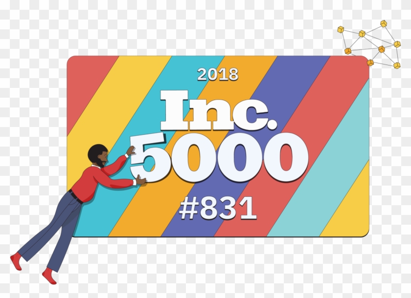 We're On The Inc 5000 - Graphic Design Clipart #4957781