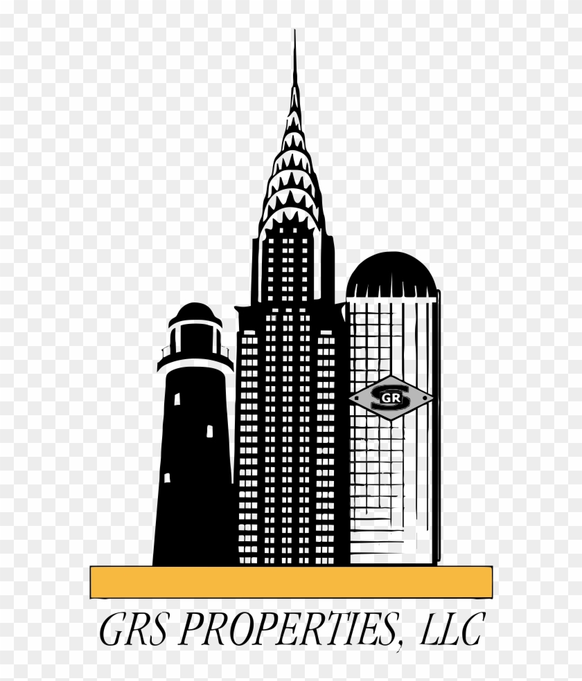 Store Logo - Chrysler Building Silhouette Vector Clipart