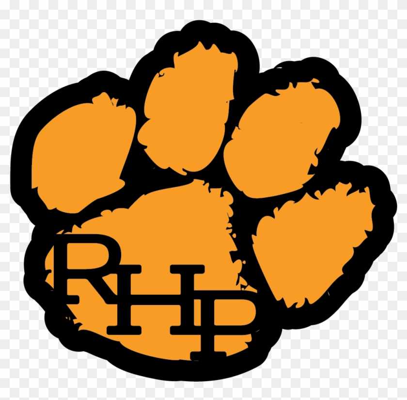 Pearson Elementary - Clemson Tiger Paw Clipart