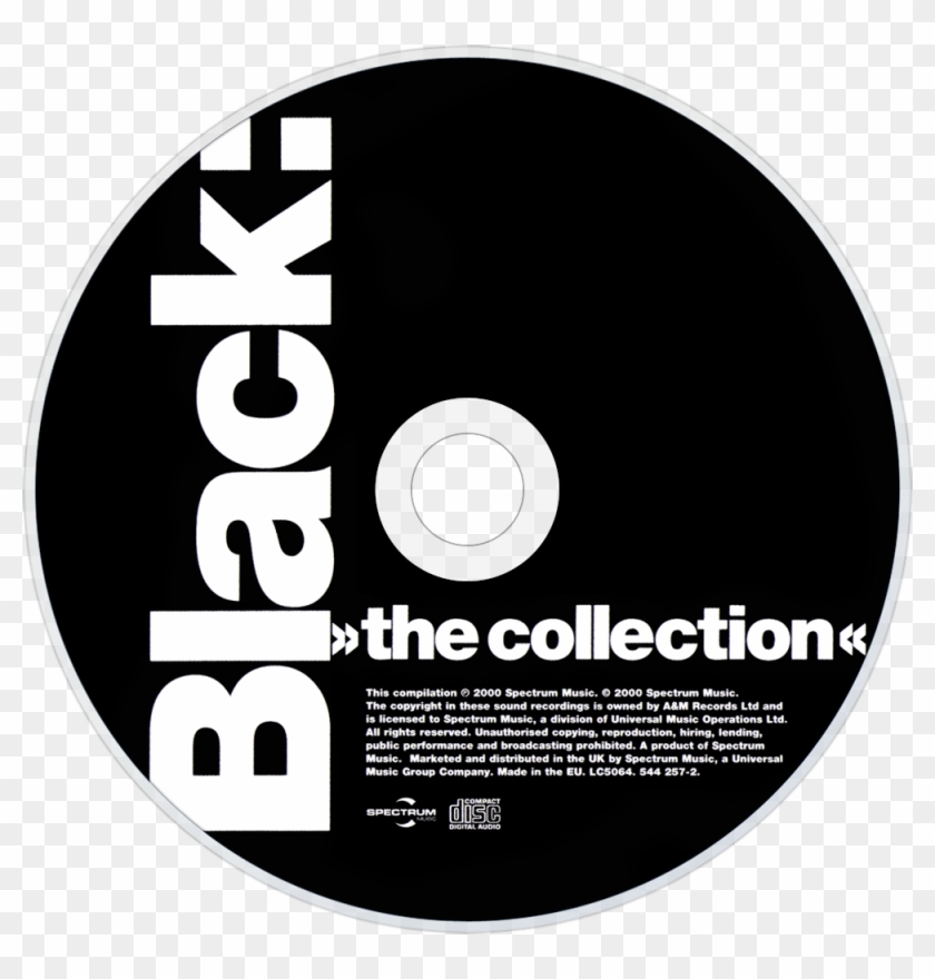 Black The Collection Cd Disc Image - City Tv Clipart #4959434