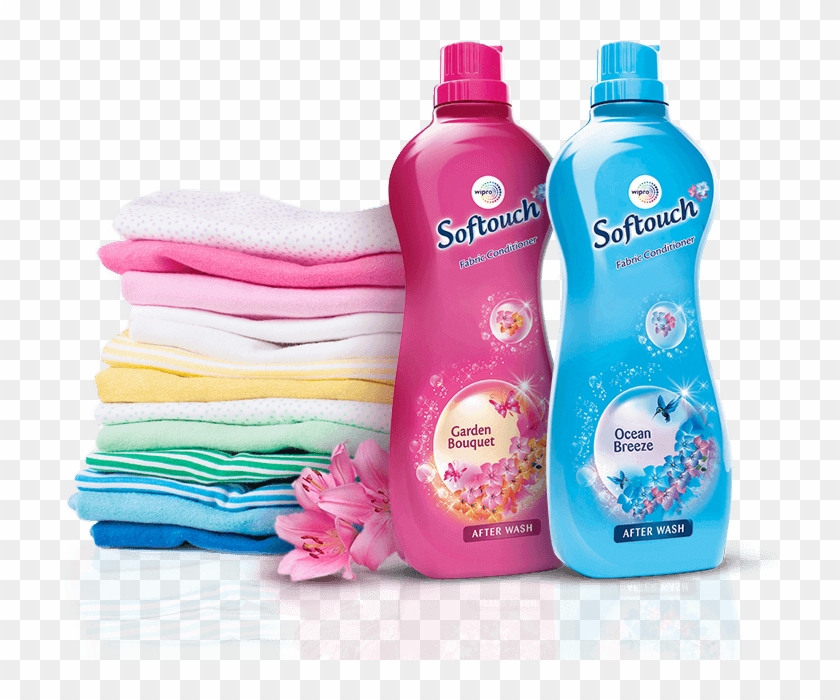 Softouch Product - Wipro Safewash Fabric Conditioner Clipart #4960237