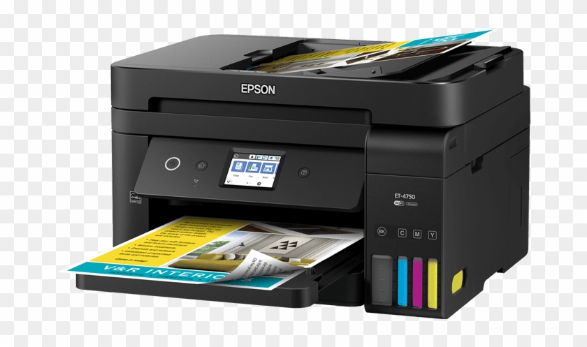 Epson Et 4750 Business Edition Printer - Epson Printer Et 4750 Clipart