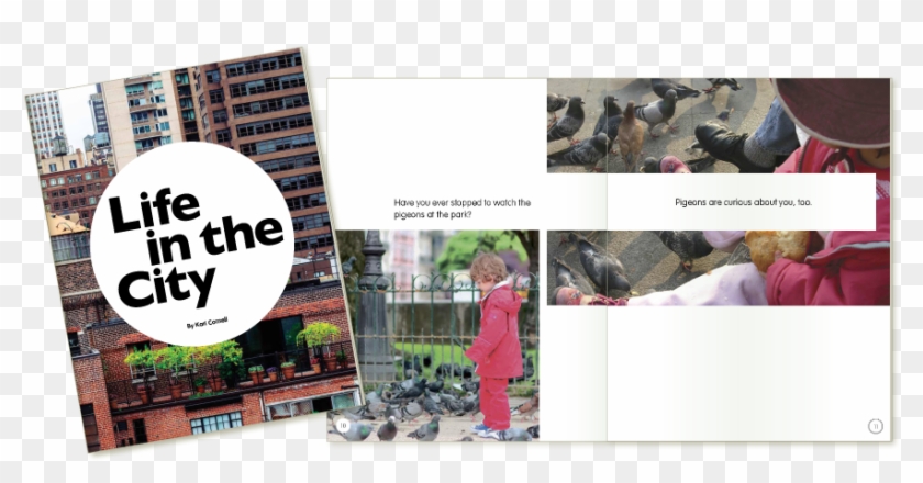 Life In The City Booklet For Kaplan University - Flyer Clipart