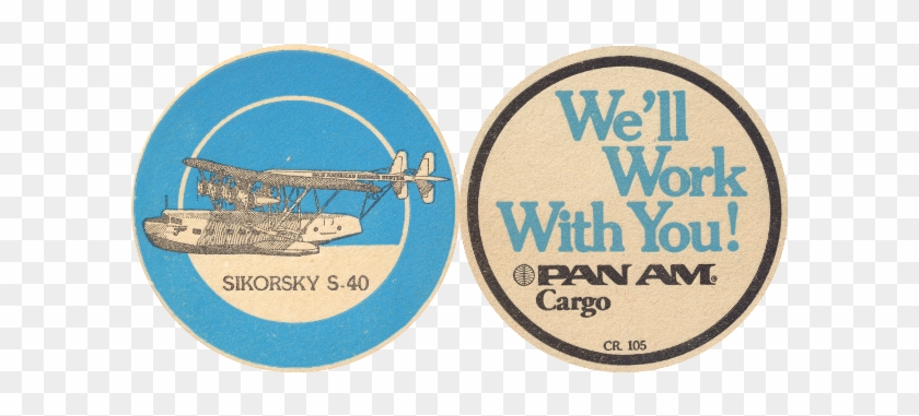 Bierdeckel45 - Pan Am Clipart #4960564