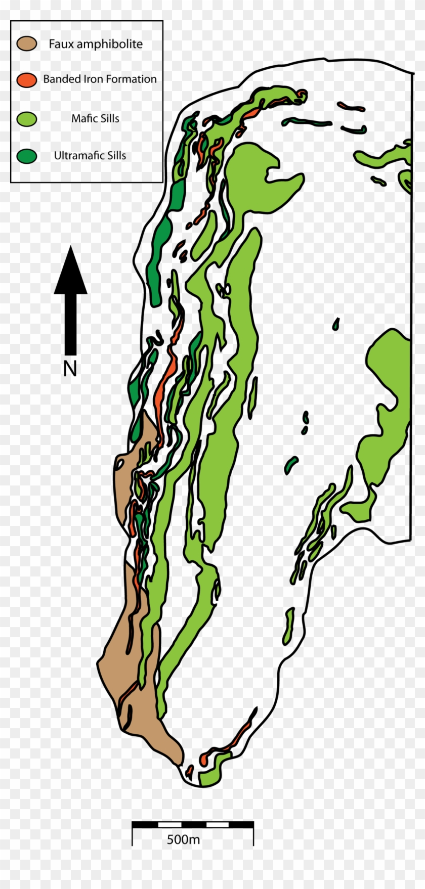 Cinturón De Rocas Verdes De Nuvvuagittuq - Nuvvuagittuq Greenstone Belt Clipart #4961203