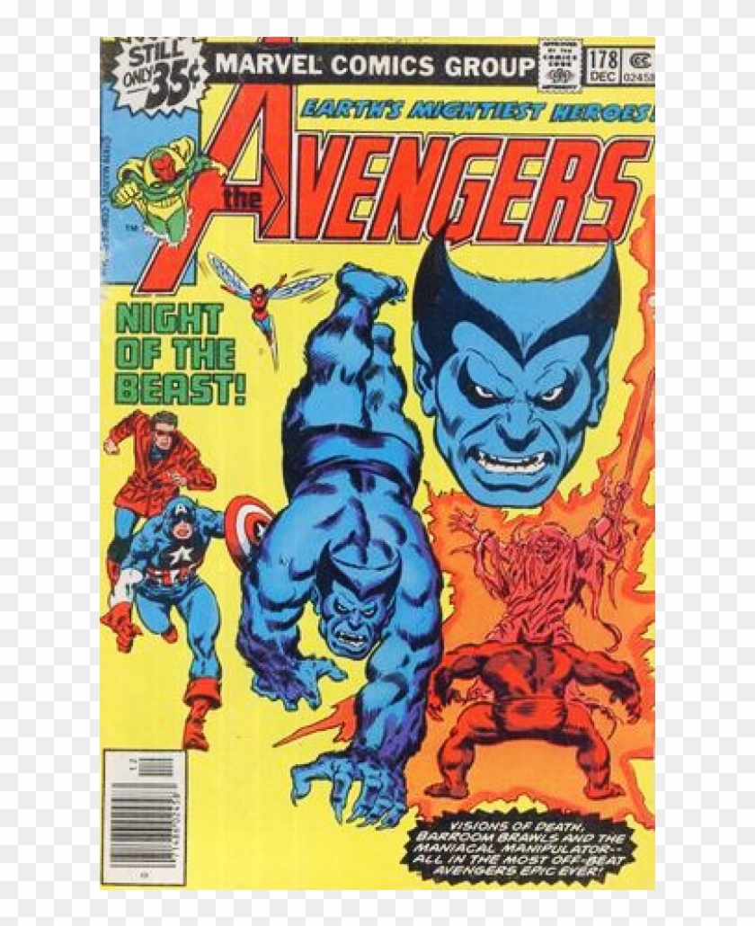Купете Comics 1978-12 The Avengers - Beast Avengers Clipart #4961922