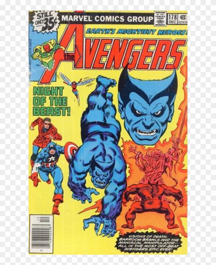 Купете Comics 1978-12 The Avengers - Beast Avengers Clipart
