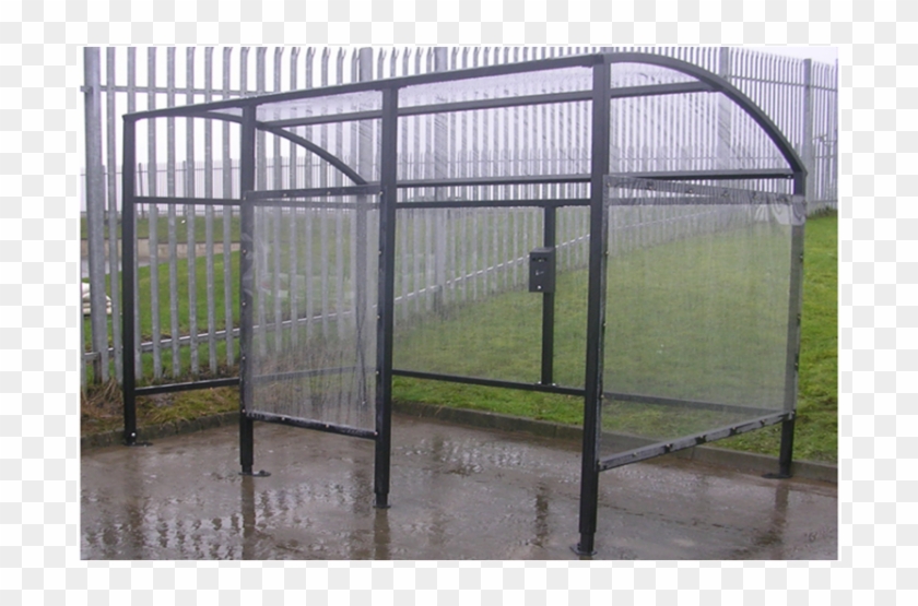 Suir Waiting Shelter - Fence Clipart #4961950