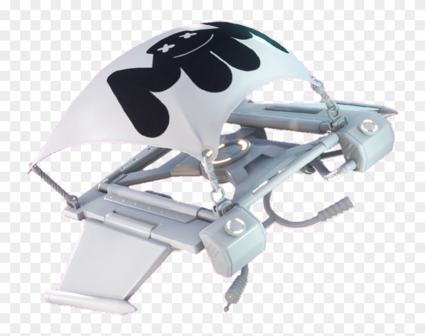 #fortnite #marshmello #glider Https - Football Gear Clipart #4962403