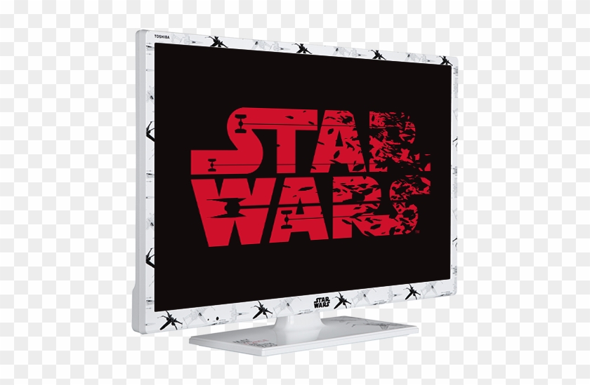 24" Toshiba Hd Ready Star Wars Tv Perspective - Star Wars Clipart #4962636