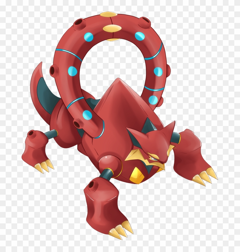 Pokemon Mega Volcanion Is A Fictional Character Of - Mega Volcanion Clipart