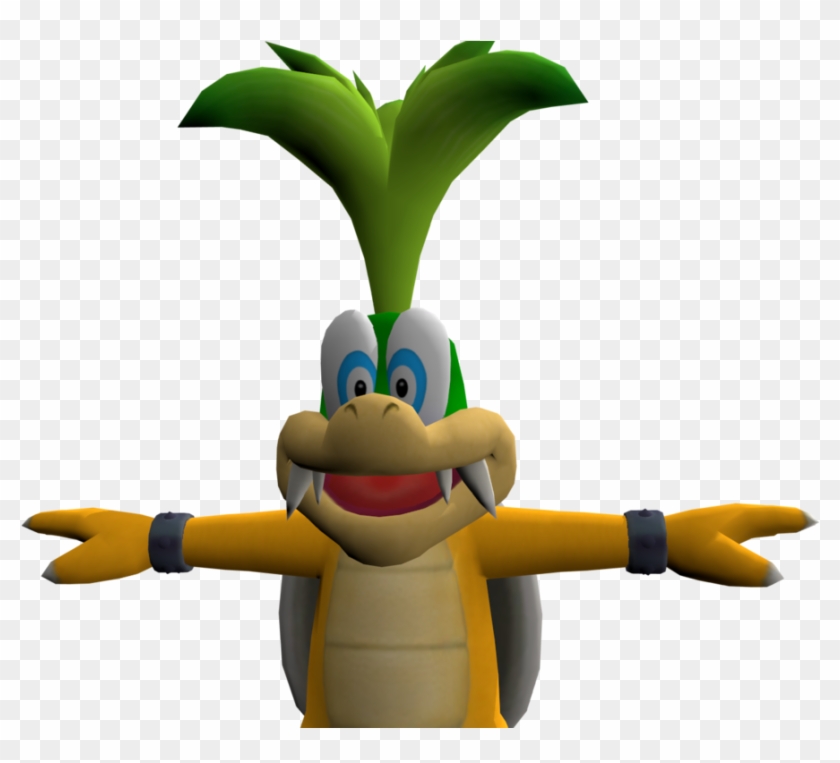 Bowser, Mario, Koopalings, Cartoon, Organism Png Image - Iggy Koopa Without Glasses Clipart #4962915