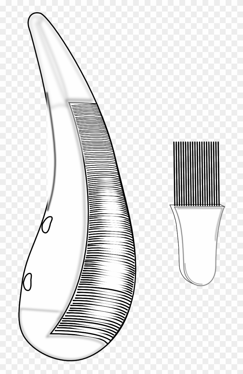 Guiro Black White Line Art 999px 224 - Güiro Clipart - Png Download