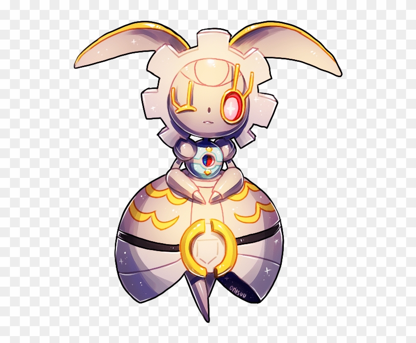 Volcanion And Magearna - Magearna Fan Art Clipart #4963186