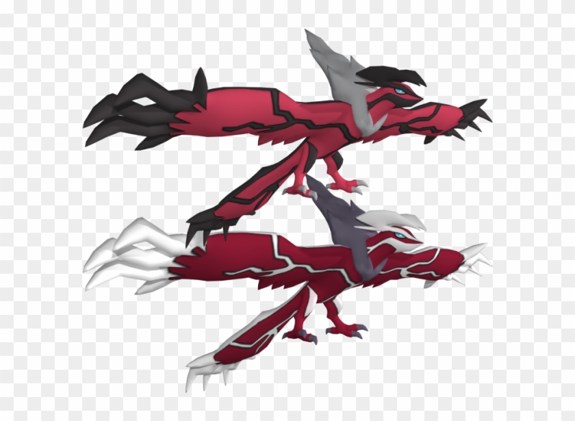 Yveltal 3d Model - Shiny Yveltal Png Clipart