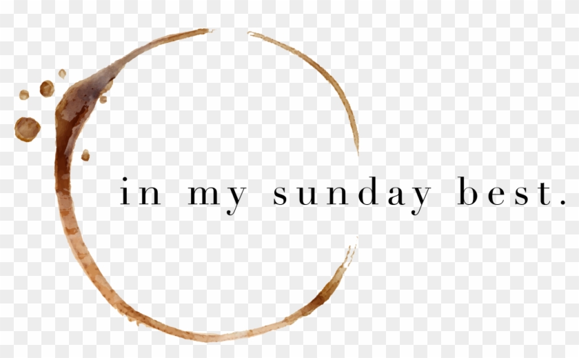 In My Sunday Best - Calligraphy Clipart #4963436