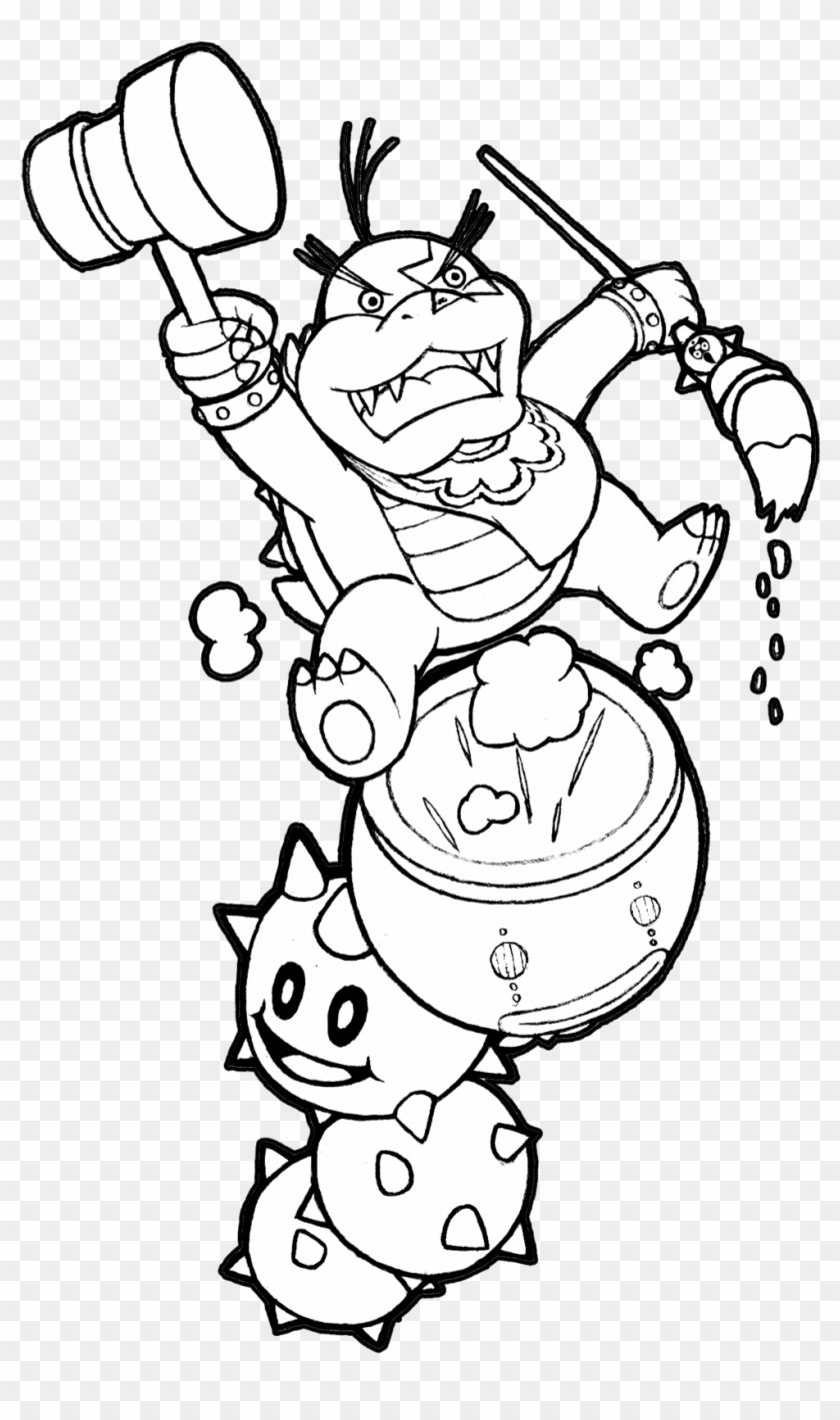 Wendy O Koopa Coloring Pages Coloring Pages - Morton Koopa Coloring Page Clipart