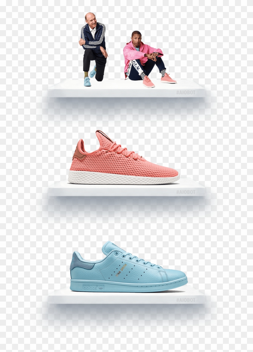 Adidas Stan Smith Pharrell Williams - Tennis Hu Stan Smith Clipart #4963506