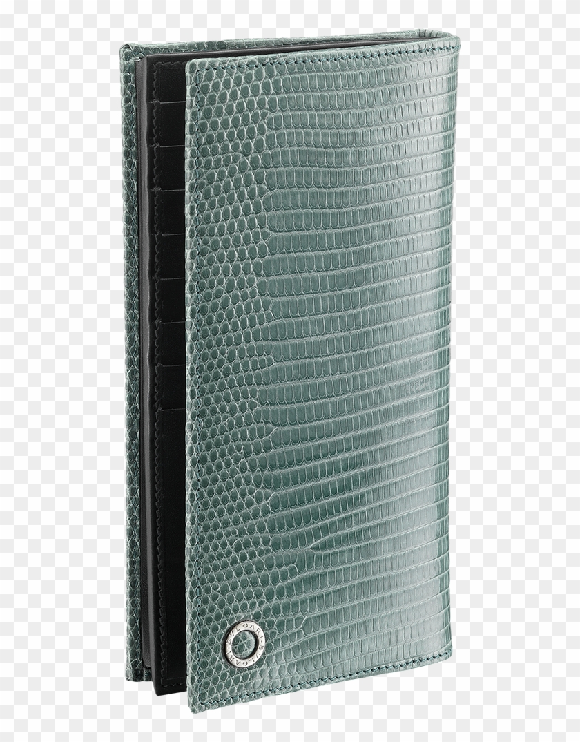 Wallet For Yen In Orion Turquoise Shiny Lizard Skin - Subwoofer Clipart #4963865