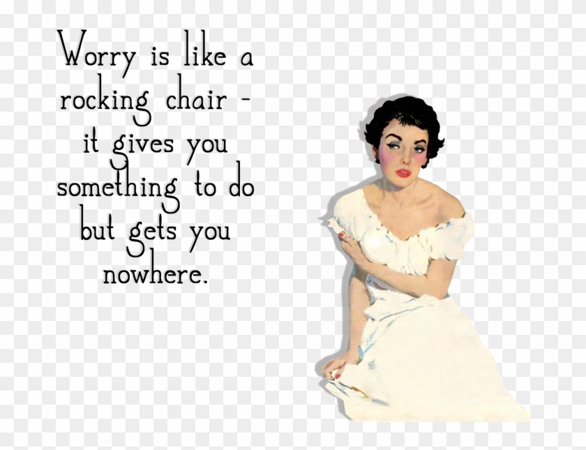 Quirky Quotes By Vintage Jennie - Sitting Clipart