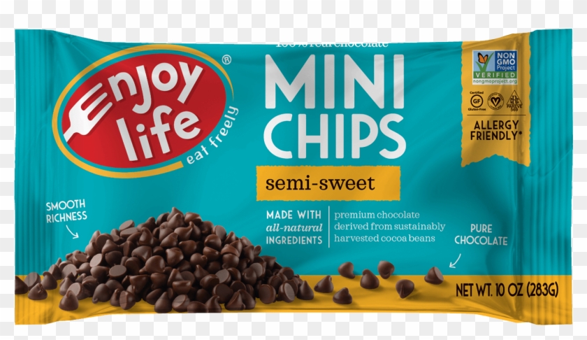 Enjoy Life Chocolate Chips Clipart #4964069