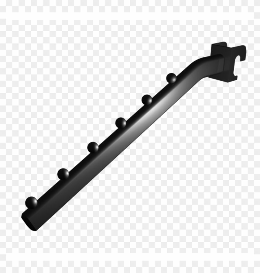 129 Rt Regua Tubo Oblongo 6 Esferas - Gun Barrel Clipart