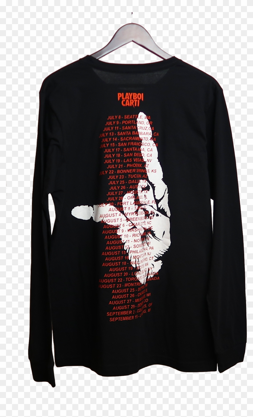 Jason Mask Long Sleeve Transparent Background - Long-sleeved T-shirt Clipart #4964521