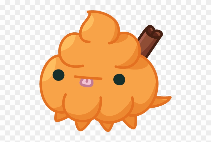 Pumpkin Spice Spoopy - Cartoon Clipart