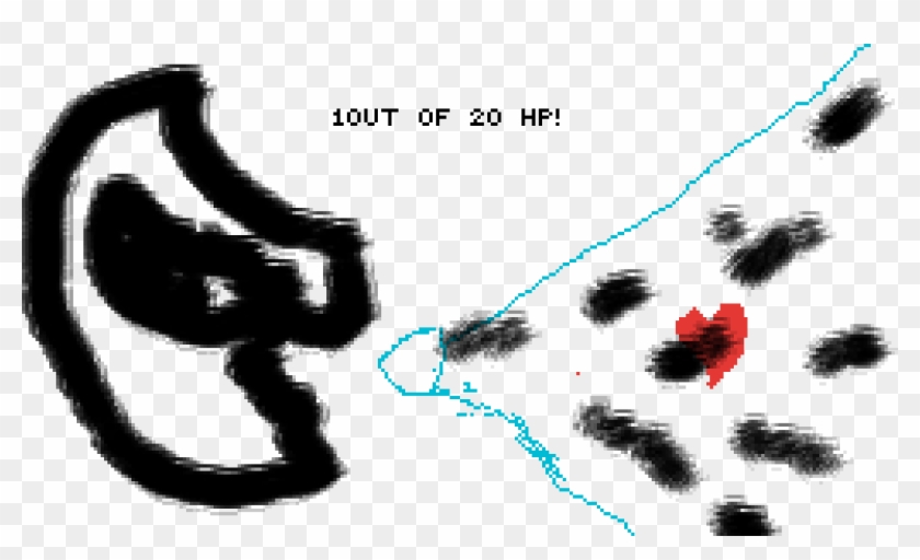 Gaster Blaster - Drawing Clipart