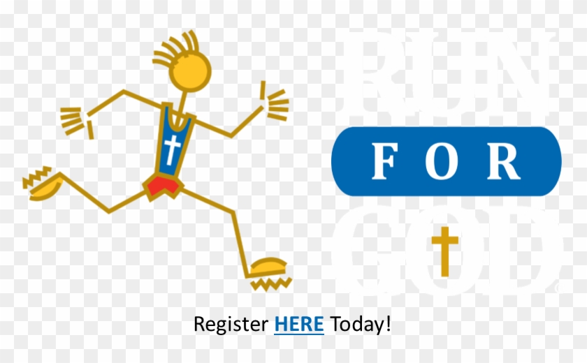 Saturday Mornings - Run For God Clipart #4965029