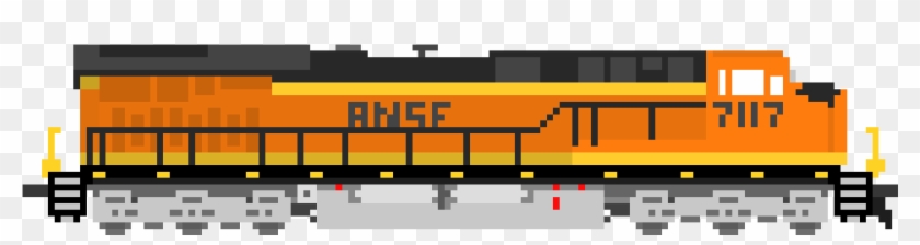 Bnsf Ge Es44ac - Art Clipart #4965354